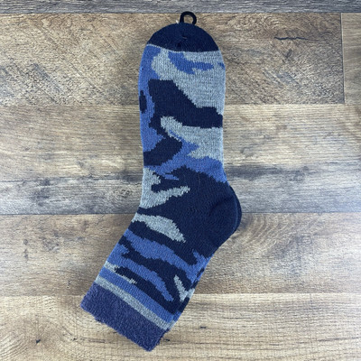 Northeast Outfitters Cozy Cabin Navy Camo Sz Large 8-12.5 Mens