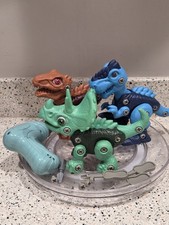 Dinosaur Toys Laradola DIY Take Apart Dinosaur Toys for Kids 6 With 2 Drivers
