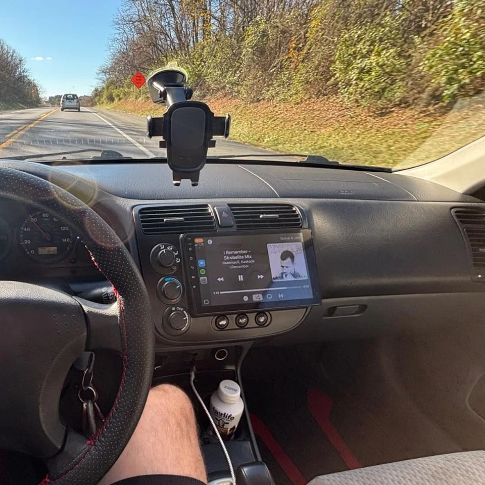 Apple Carplay For Honda Civic 2001-2005 Car Stereo Radio Android 13 GPS Navi 32G Foto 3 de 4