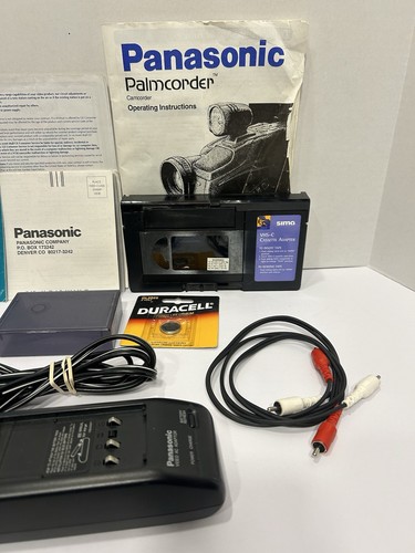 Vtg Panasonic Palmcorder X20 Digital Zoom Model PV-43D Hand Held Video Recorder - Picture 12 of 24