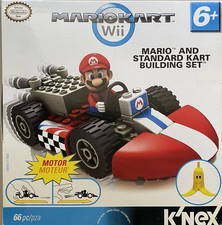 K NEX Nintendo Mariokart Wii Mario Standard Kart 66 Pc. Pull Friction 2011