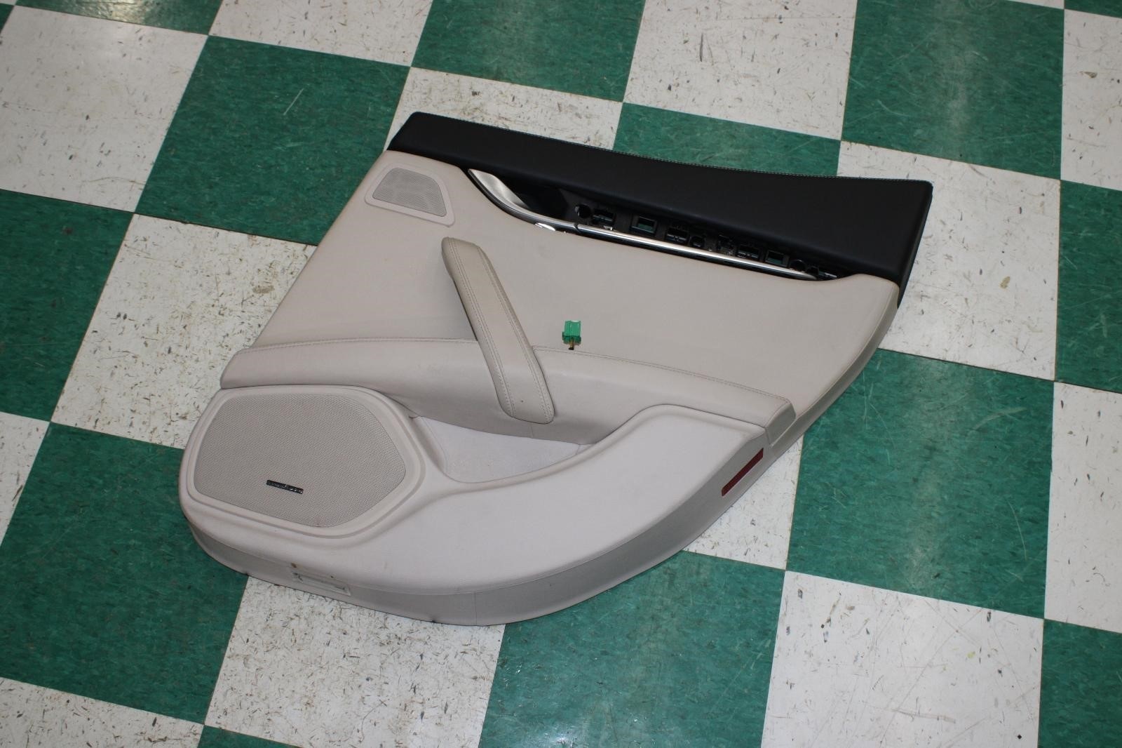 14-17 Ghibli Sabbia Tan RH Passenger Rear Interior Door Trim Panel Factory OEM