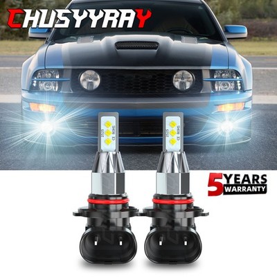 2x 9145 9140 LED Fog Light Bulbs for Ford Mustang 2005-2012 6000K Cool White