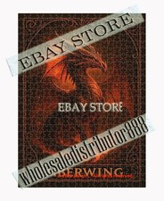 500 piece jigsaw puzzle Rising Flame Dragon Fantasy elemental
