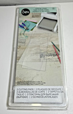 Sizzix Extended Cutting Pads 655267 Transparent 6 1/4" x 14 5/8" NEW