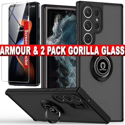 Ring ARMOUR Case For Samsung A16/S24/S25ULTRA/A56/A26/A36/5G Stand Phone Cover - Picture 1 of 12