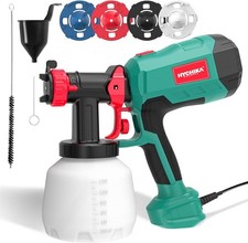 HYCHIKA Paint Sprayer for Walls and Ceilings, 600W HVLP Paint Spray Gun, 1200ML