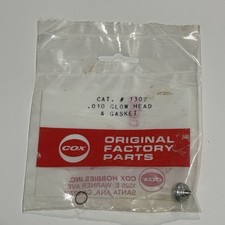 Vintage Cox Tee Dee .010 Glow Head Gasket 1302 NOS Sealed Original Factory