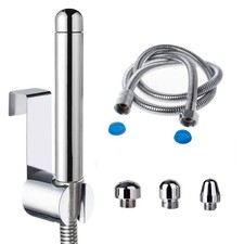 Shower Douche Enema Kit with Hook Up, Colon Nozzle Cleaner System with 59 Inch S