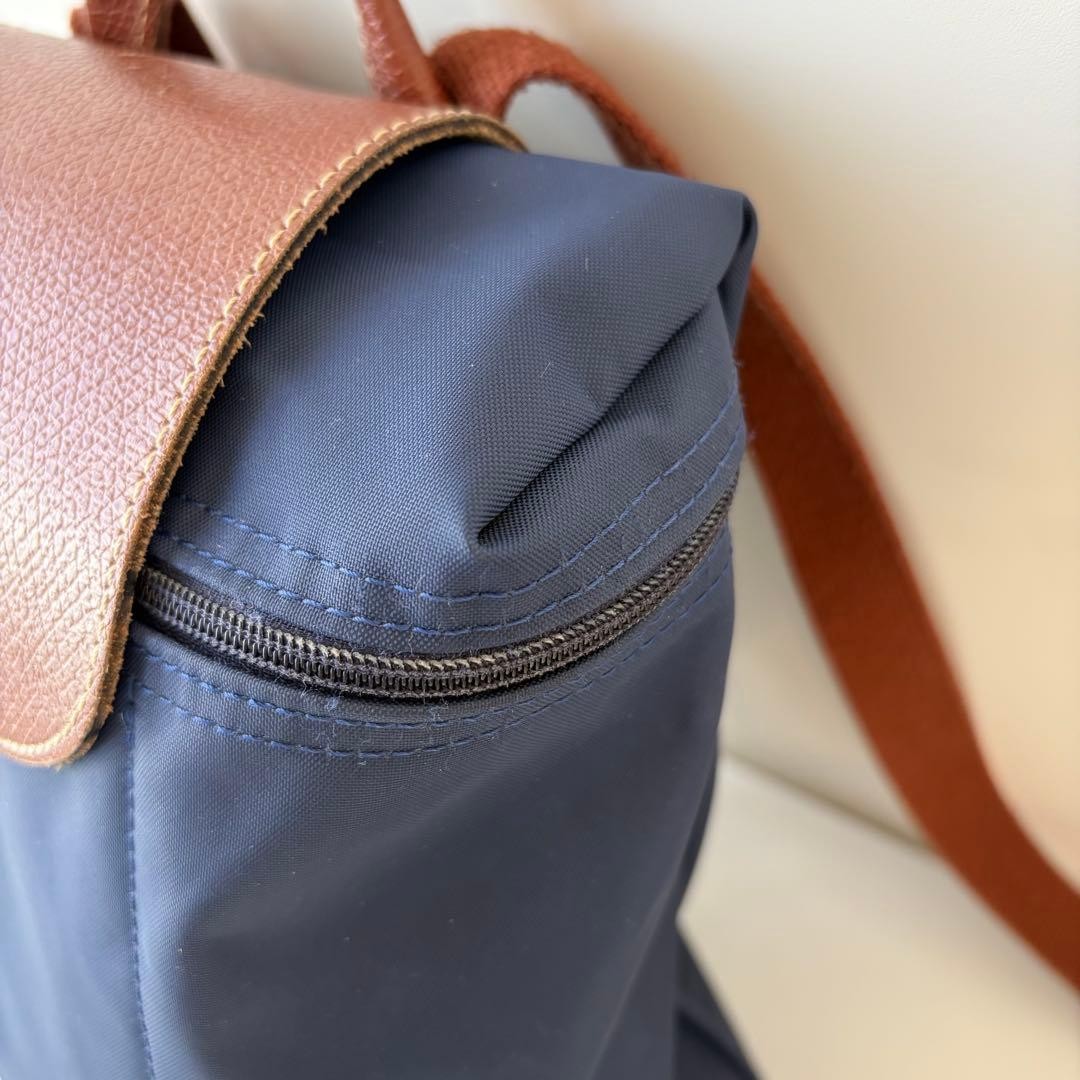 Longchamp Pliage Mini Backpack Navy Foldable Trav… - image 17