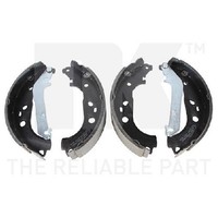 2X Bremsbackensatz Hinten FüR Ford Transit P65 P70 1.8 02 Bis 13 NK Eypd Hcpc