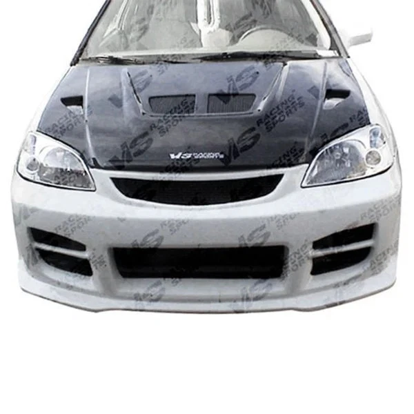 For Honda Civic 04-05 VIS Racing 04HDCVC2DEV-010C Evo Style Carbon Fiber Hood - Imagem 4 de 4