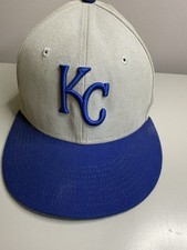 New Era 59fifty Kansas City Royals Fitted Hat, Size 7 1/4