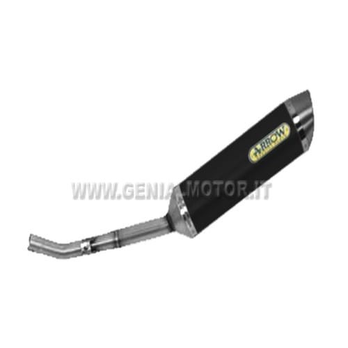 Exhaust Arrow Street Thunder Alu Black Yamaha Wr 125 R 2009 > 2012