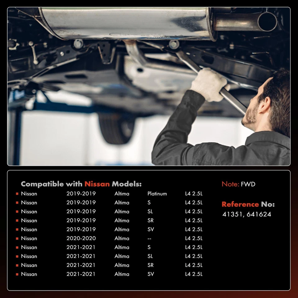 Catalytic Converter for Nissan Altima 2019 2020 2021 L4 2.5L Front Wheel Drive - Image 2 of 4