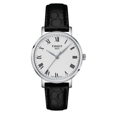 Tissot Everytime Schwarz Damen Armbanduhr T1432101603300