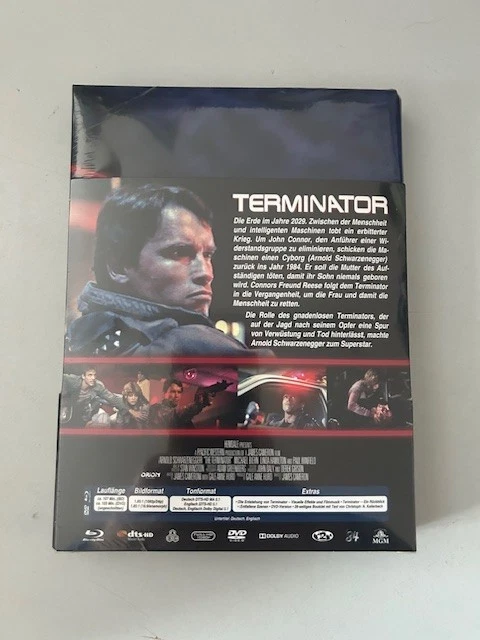 TERMINATOR 1 - Limitiertes Mediabook - wattiert - ´84 - NEU&OVP - Bild 2 von 2