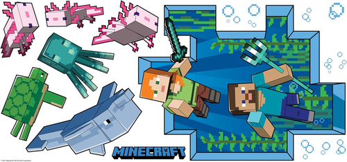 RMK5005GM Minecraft Giant Peel and Stick Wall Decal 313033659610| eBay