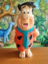 Vintage 1994 Fred Flintstone Hanna Barbera Vinyl Head Plush Doll 13" Inch