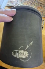 GSI OUTDOORS HAULITE BOILER POT 1.1 LITER CAMPING/BACKPACKING ALUMINUM #50190