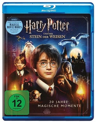 Harry Potter - Teil: 1 (2001)[Blu-ray/Neu/OVP]  Daniel Ratcliffe, Emma Watson, R