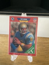 1989 Pro Set Troy Aikman Rookie #490 Dallas Cowboys Superbowl Champion