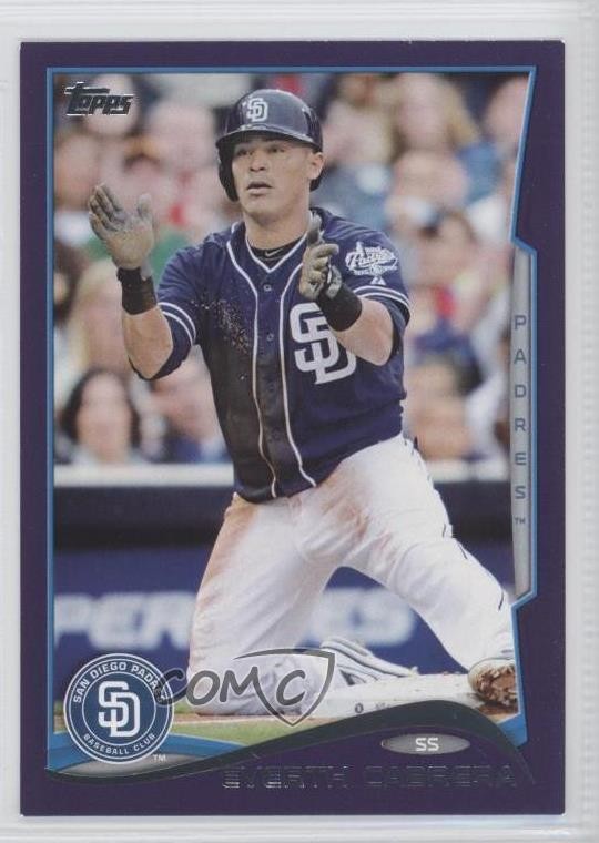2014 Topps Toys R Us Purple Everth Cabrera #280 0o9