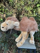 Vintage Plush Camel Huge 18  H Wired Legs  Neck 1998 Desert Christmas Nativity