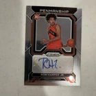 Ron Harper Jr. 2022-23 Panini Prizm ROOKIE PENMANSHIP Auto # RP-RHT Raptors RC