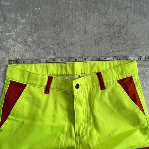 HASHOOB Herren Hi Viz Arbeitshose Cargo Combat Army Hose Grün 34 x 34 - Bild 5 von 10