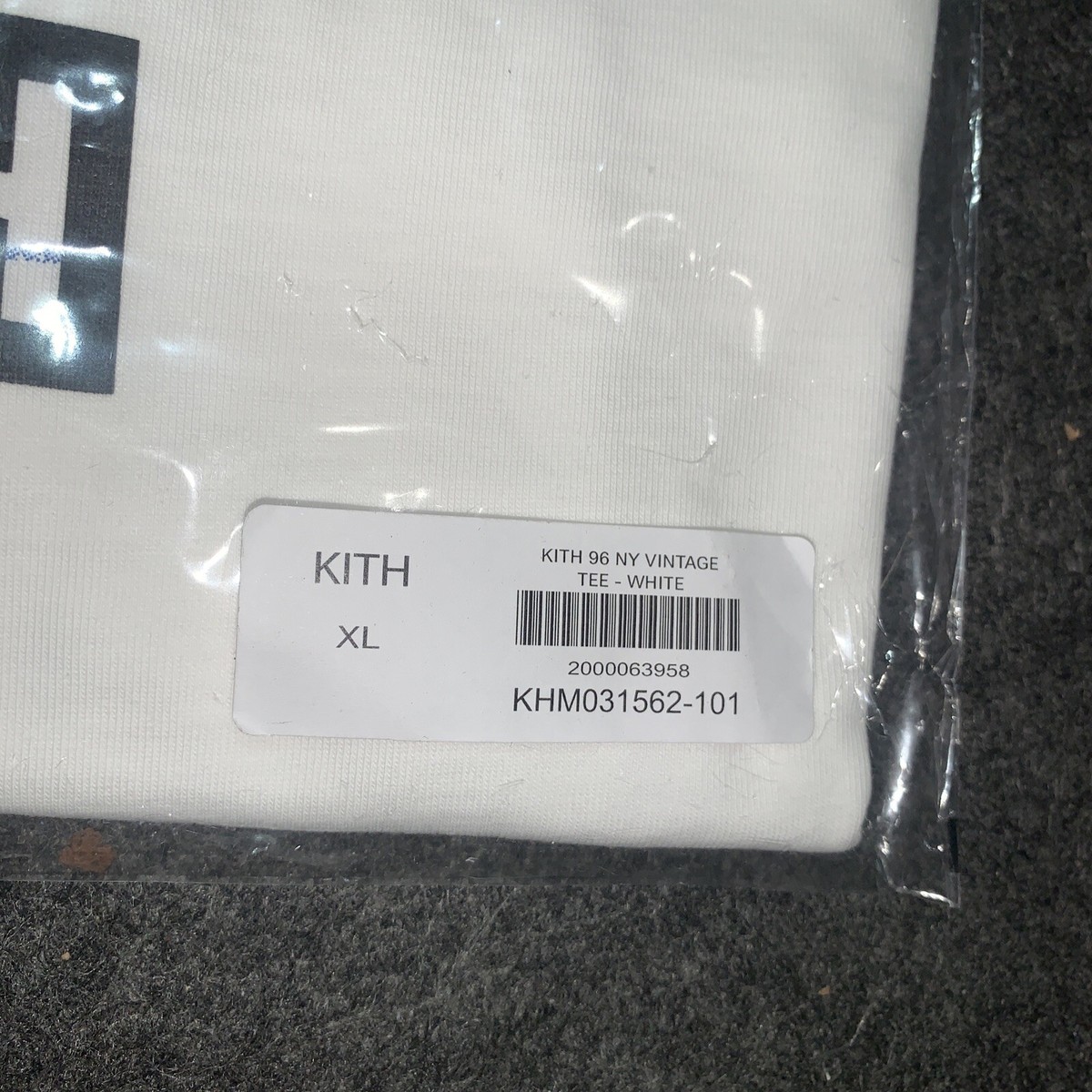 Kith 96 NY Vintage Tee in White Men's Size XL T-Shirt 2024