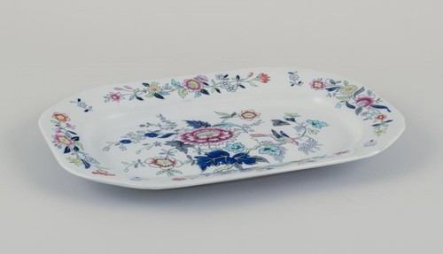 Copeland/Spode, Inghilterra. Piatto ovale e una ciotola ovale in maiolica. Ci... - Foto 7 di 9