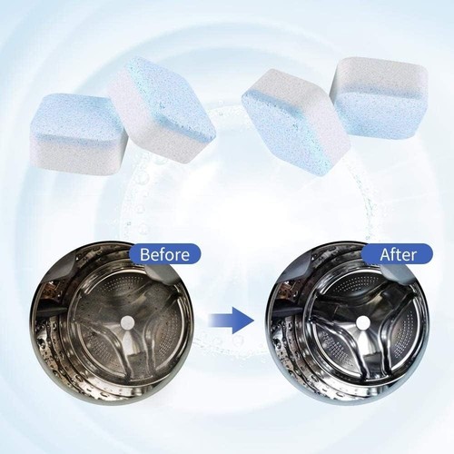 Washing Machine Cleaner Descaler 30 Pack Deep Cleaning Washer cleaner Tablets... - Picture 6 of 8