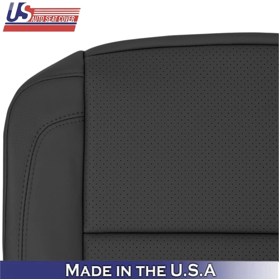 Черный чехол на нижнее сиденье водителя из искусственной кожи для Ford Explorer Limited 2011-2015 годов выпуска - Изображение 2 из 4