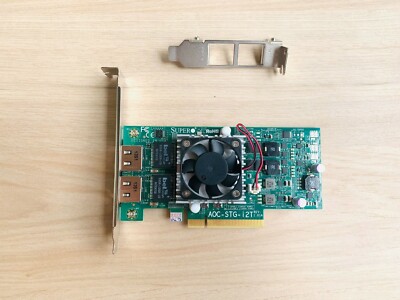 SuperMicro AOC-STG-I2T 2-port 10GbE Standard Adapter Network Card X540-AT2