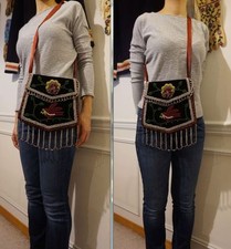 Very Fine Early 1920s Native American Iroquois Wabanaki Mohawk Beaded Bag