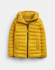 Image of Joules Padded Jacket in ANTIQUE GOLD Size 7-8 year BNWT