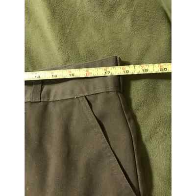 Boy Scouts Cargo Pants Olive Green Straight Leg Twill Workwear Trousers