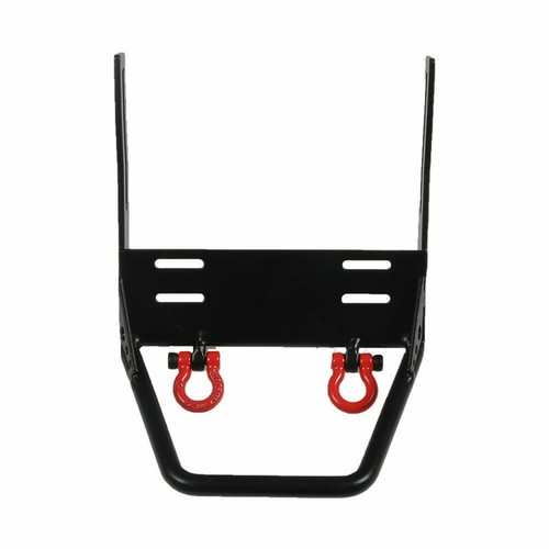 Metal Front Bumper with Winch Mount Shackles For 1/10 RC AXIAL SCX10 Crawler US - Picture 8 of 8