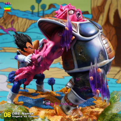 Vegeta vs Dodoria JacksDo Studio Dragon Ball Resin Statue 27cm 1/8