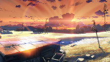 Landscape beyond the clouds anime sky sunlight Custom Gaming Mat Desk