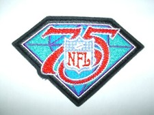 NFL  75 year Patch