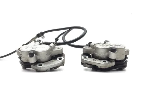 Left Right Front Brake Calipers Pads Set 2003 Aprilia ETV1000 Caponord 2844A - Image 2 of 4