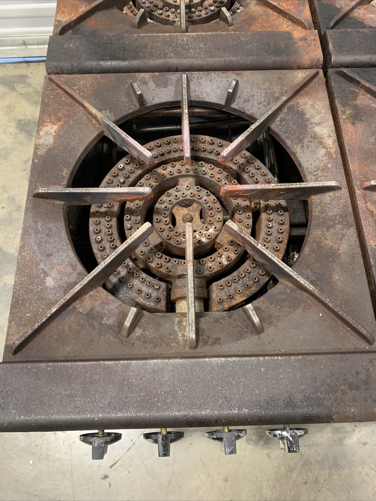 Lot of 2 TurboAir Radiance Range TASP18D 4 Burners Stock Pot Natural