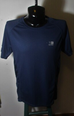 KARRIMOR Blue ''Run'' Short Sleeve Jersey T-Shirt Men's Size XL