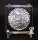 34mm $20 Gold Liberty St. Gaudens Coin Holder Snap 2x2 Quadrum INTERCEPT + Stand