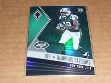 2017 Panini Phoenix ARDARIUS STEWART GREEN PARALLEL JETS ROOKIE /25 S1386