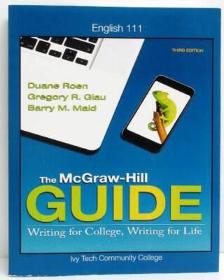 The McGraw-Hill Guide: Writing for College, Writing for Life  Conn - ACCEPTABLE