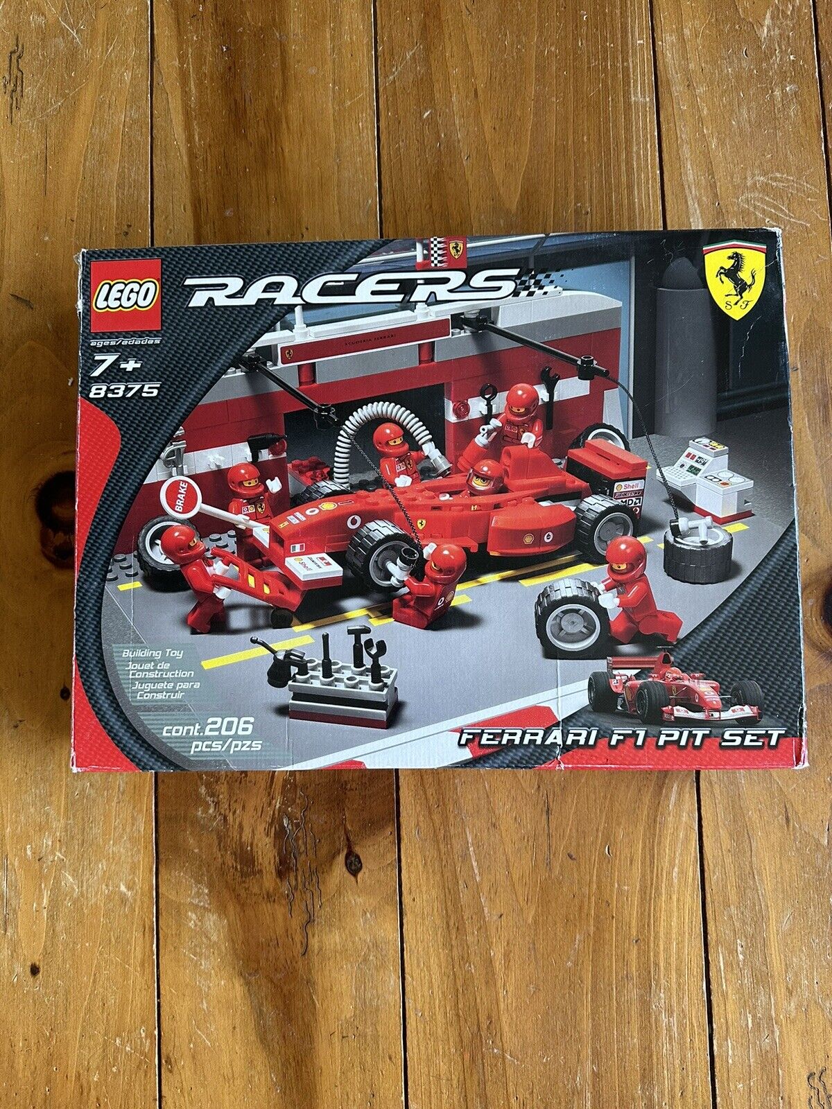 flertal motivet Menstruation LEGO Racers Ferrari F1 Pit Set 8375 RARE Complete w/ Box Instructions  673419036320 | eBay