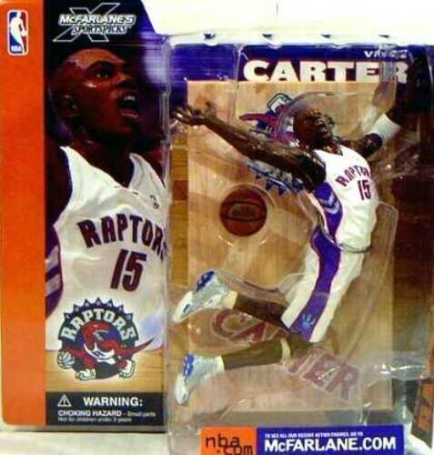 McFarlane Toys NBA Series 1 Vince Carter - 6"" Action Figure - Toronto Raptors